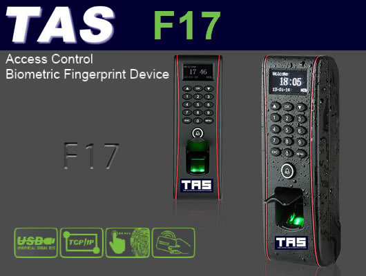 Access control fingerprint reader F17